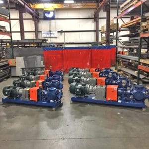 Machine Guarding Gorman-Rupp Gear Pumps